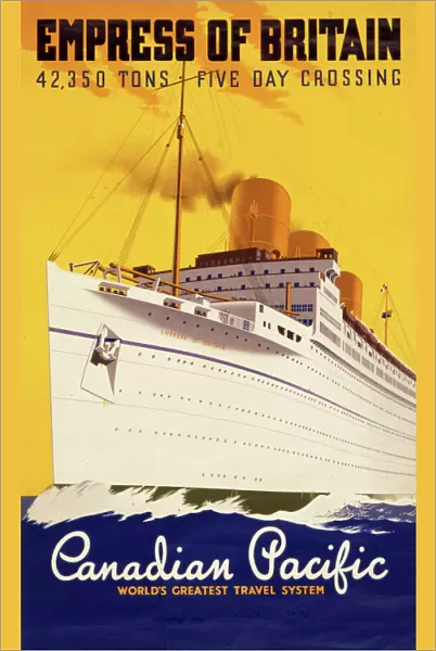 Empress of Britain poster
