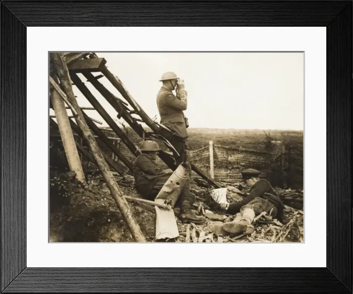 Framed Print : Pilkem Ridge 1917 Framed Print : Pilkem Ridge 1917