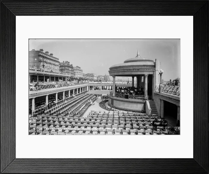Framed Print : The Central Bandstand, Eastbourne Framed Print : The Central Bandstand, Eastbourne