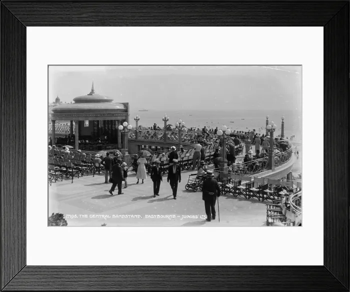 Framed Print : The Central Bandstand, Eastbourne Framed Print : The Central Bandstand, Eastbourne