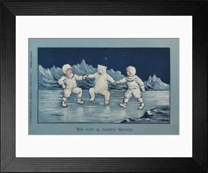 Framed Print : We Are a Merry Family by Ethel Parkinson Framed Print : We Are a Merry Family by Ethel Parkinson