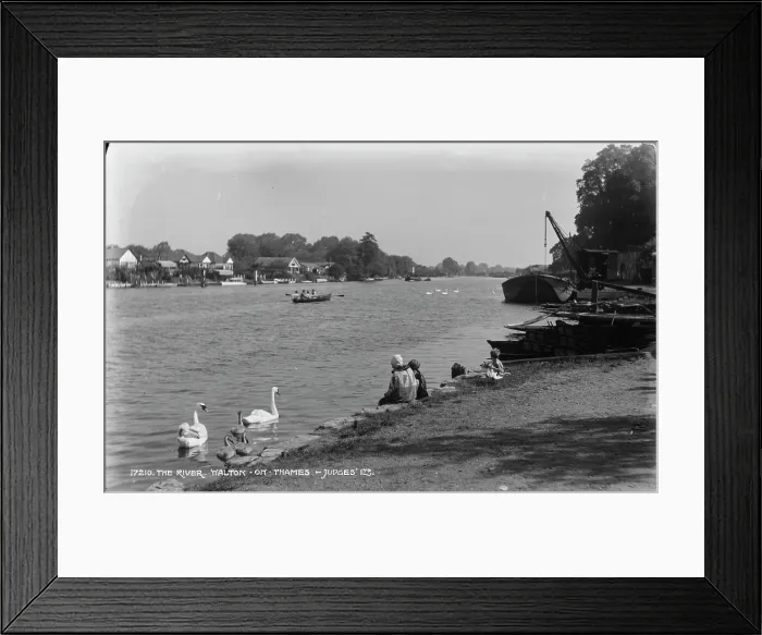 Framed Print : The River Yalton Framed Print : The River Yalton