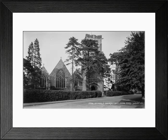Framed Print : St. Mary's Church, Oatlands Park
