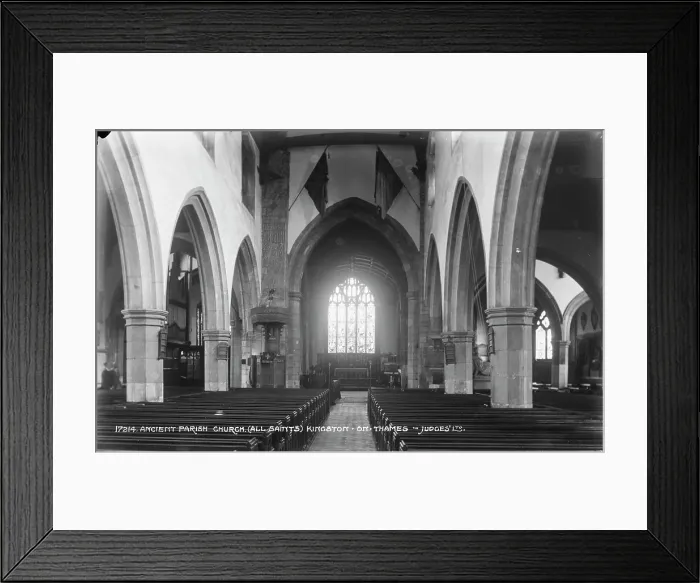 Framed Print : Interior of All Saints Parish Church Framed Print : Interior of All Saints Parish Church