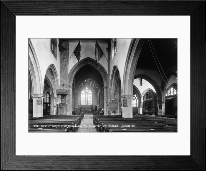 Framed Print : Interior of All Saints Church Framed Print : Interior of All Saints Church