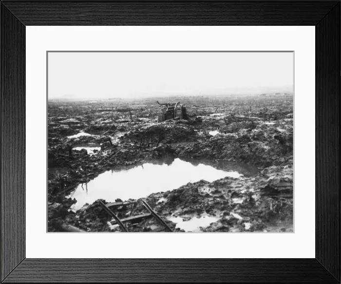 Framed Print : Battle of Passchendale Framed Print : Battle of Passchendale