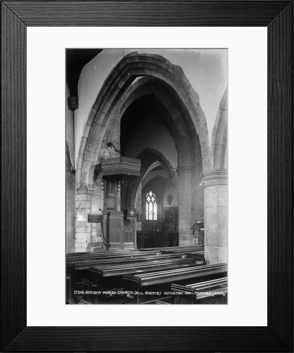 Framed Print : Ancient Parish Church (All Saints) Framed Print : Ancient Parish Church (All Saints)