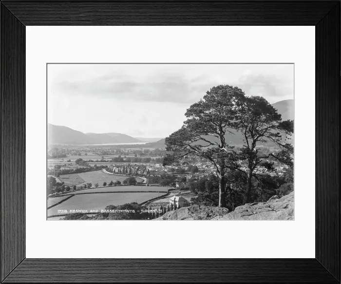 Framed Print : Keswick and Bassenthwaite View Framed Print : Keswick and Bassenthwaite View