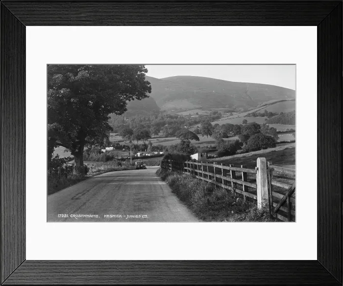Framed Print : Scenic View of Crosthyaiite, Keswick Framed Print : Scenic View of Crosthyaiite, Keswick