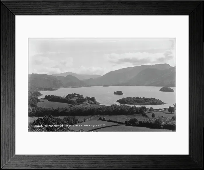 Framed Print : Derwentwater from Castle Head Framed Print : Derwentwater from Castle Head