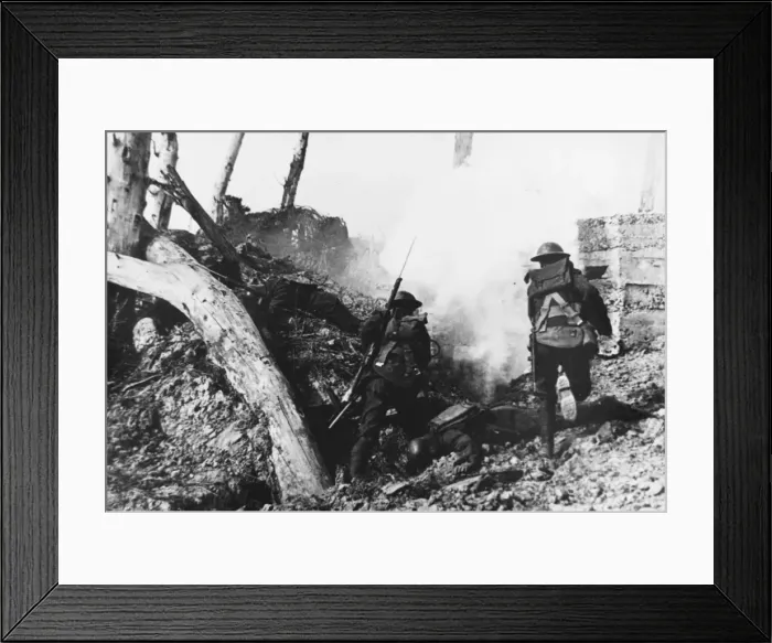 Framed Print : Battle of Messines Ridge Framed Print : Battle of Messines Ridge