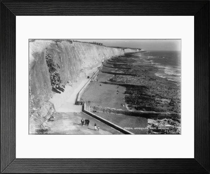 Framed Print : Undercliff Walk, Brighton Framed Print : Undercliff Walk, Brighton