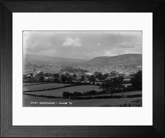 Framed Print : A Scenic View of Abergavenny Framed Print : A Scenic View of Abergavenny