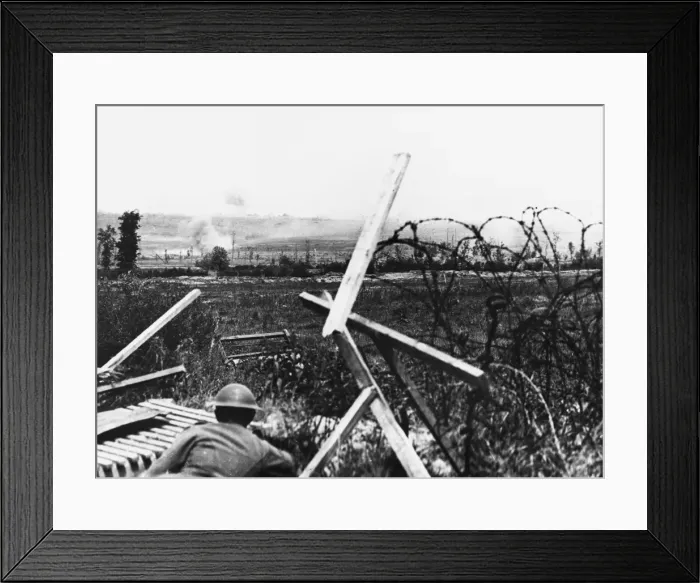 Framed Print : Battle of Messines Framed Print : Battle of Messines