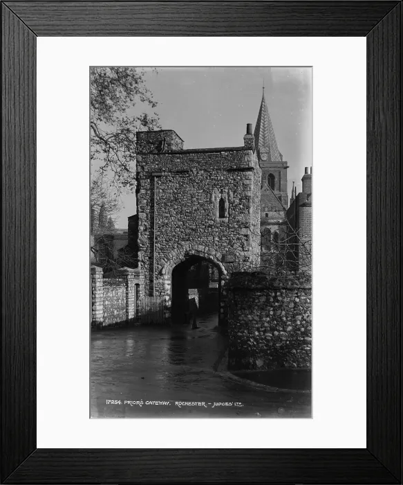 Framed Print : Priors Gateway, Rochester Framed Print : Priors Gateway, Rochester