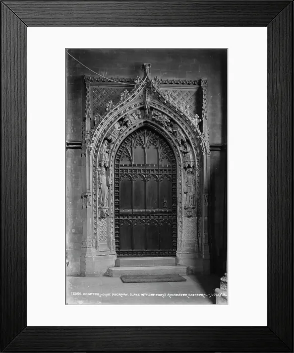 Framed Print : Chapter House Doorway