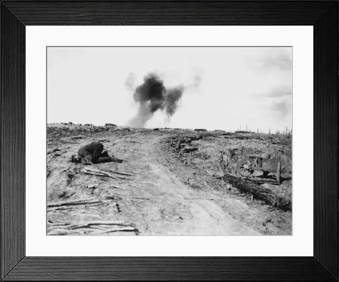 Framed Print : The Battle of Langemarck Framed Print : The Battle of Langemarck