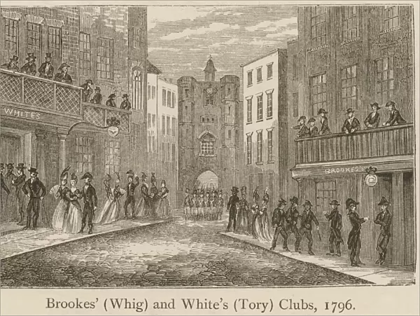 Brookes and Whites Clubs, London 1796