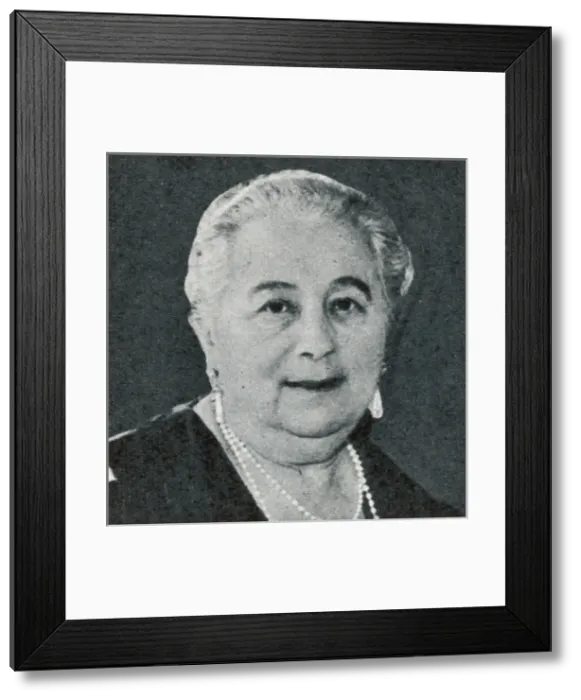 Framed Print : Baroness Orczy(1865-1947) Framed Print : Baroness Orczy(1865-1947)