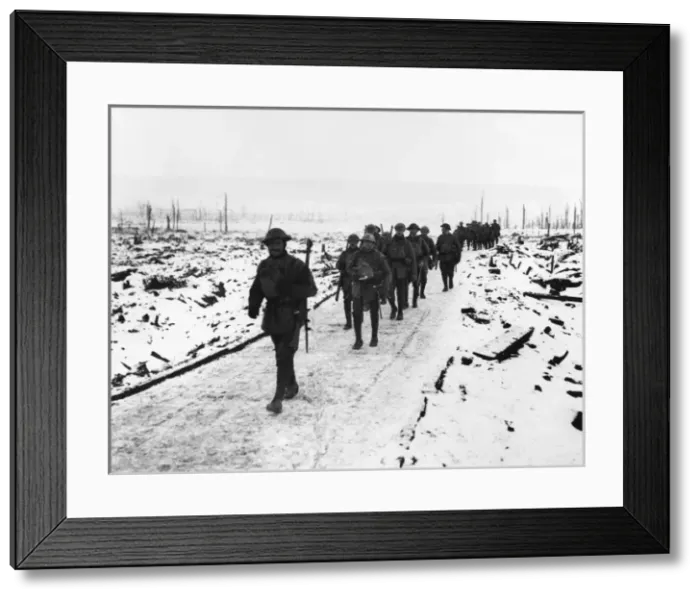 Framed Print : Battle of Menin Road Framed Print : Battle of Menin Road