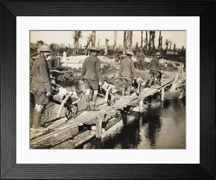 Framed Print : Battle for Broodseynde Framed Print : Battle for Broodseynde
