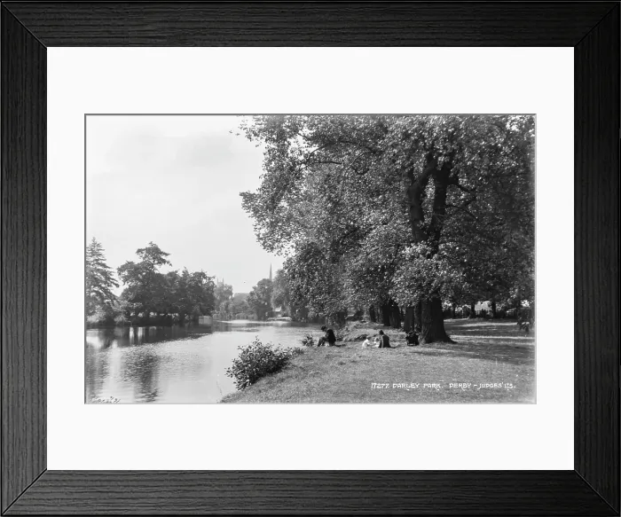 Framed Print : A Peaceful Day at Darley Park Framed Print : A Peaceful Day at Darley Park