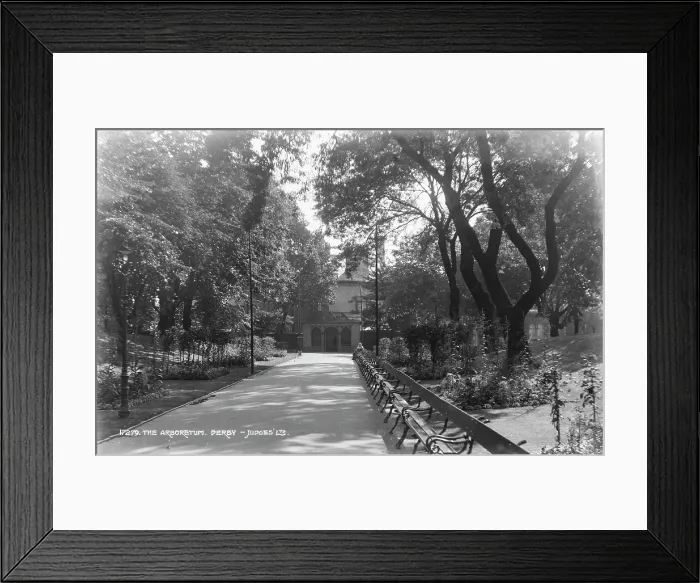 Framed Print : The Arboretum, Derby Framed Print : The Arboretum, Derby