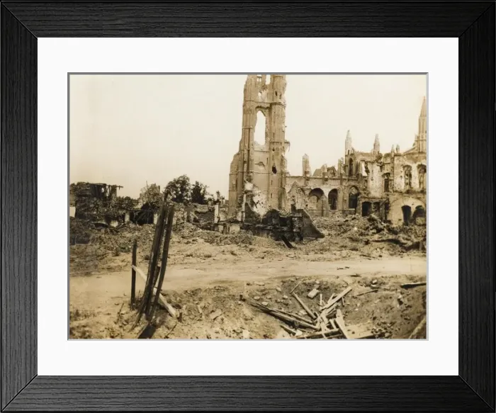 Framed Print : Ruins of Ypres