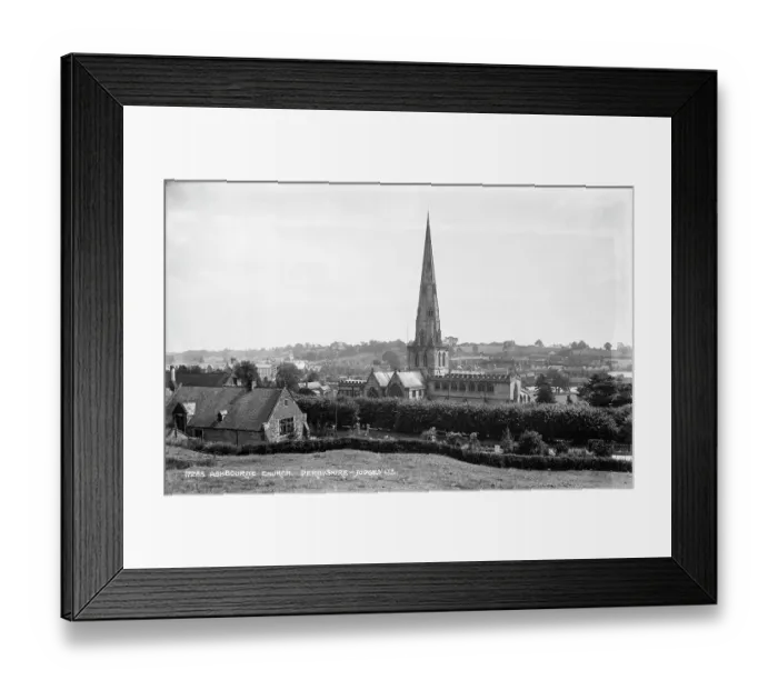 Framed Print : Ashbourne Church in Derbyshire Framed Print : Ashbourne Church in Derbyshire