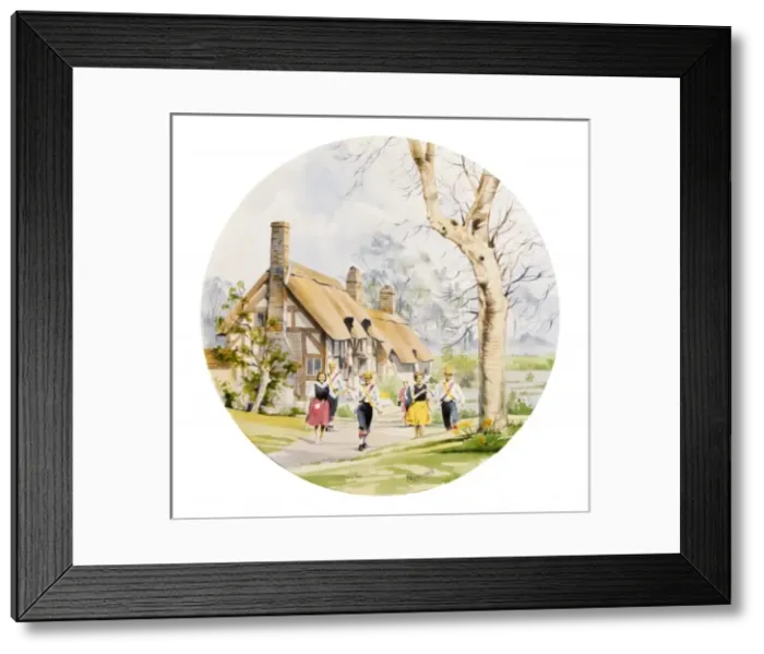 Framed Print : Anne Hathaways Cottage - Stratford-upon-Avon Framed Print : Anne Hathaways Cottage - Stratford-upon-Avon