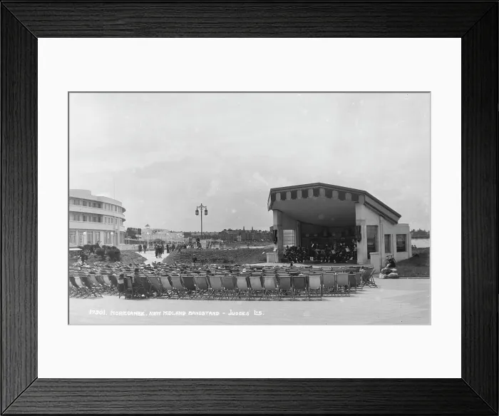 Framed Print : Morecambe New Midland Bandstand Framed Print : Morecambe New Midland Bandstand
