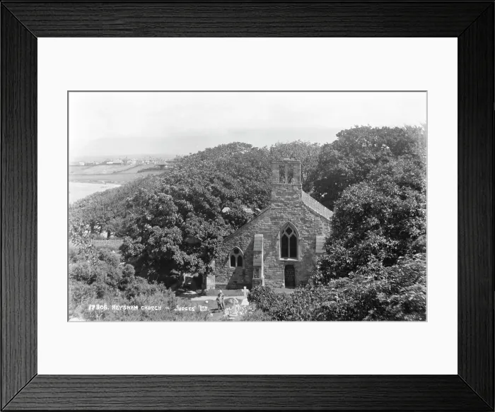 Framed Print : Heysham Church Framed Print : Heysham Church
