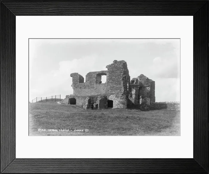 Framed Print : Kendal Castle Ruins Framed Print : Kendal Castle Ruins