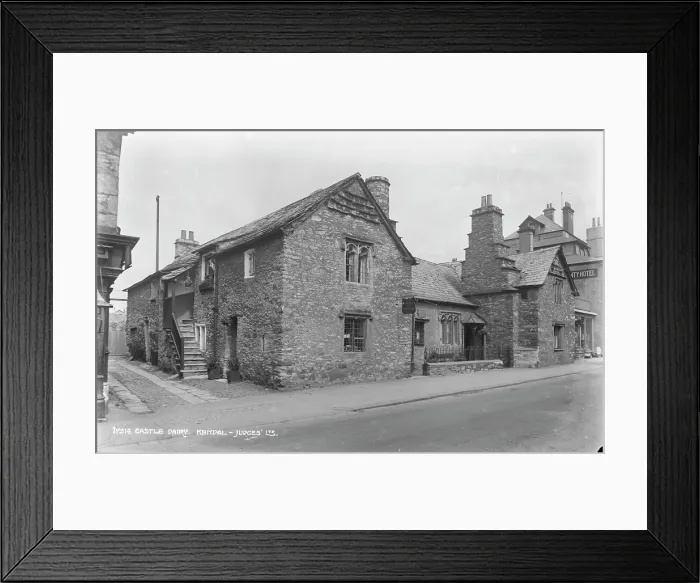 Framed Print : Castle Dairy, Kendal Framed Print : Castle Dairy, Kendal