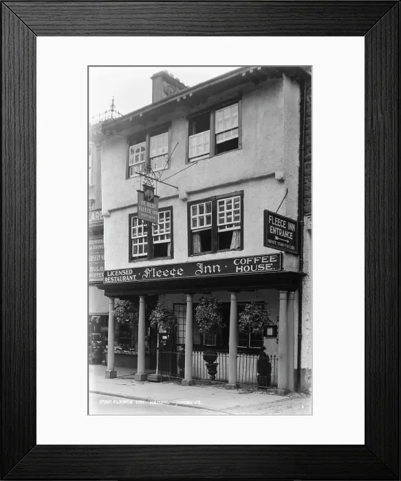 Framed Print : Fleece Inn Framed Print : Fleece Inn