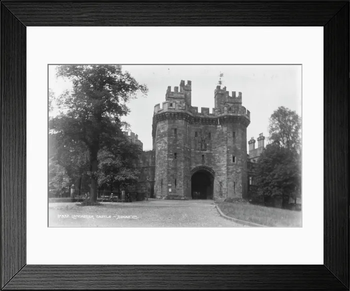 Framed Print : Lancaster Castle - Judges Entrance Framed Print : Lancaster Castle - Judges Entrance
