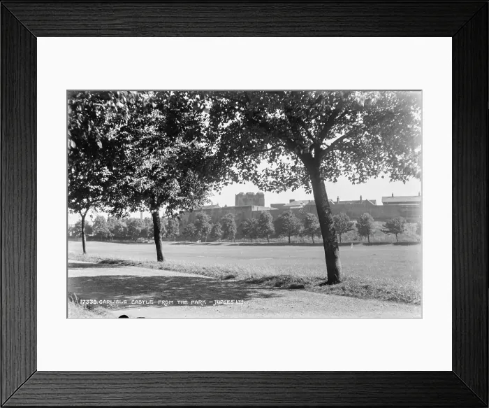 Framed Print : Carlisle Castle from the Park Framed Print : Carlisle Castle from the Park