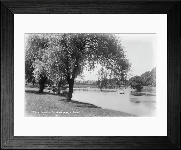 Framed Print : Victoria Park, Carlisle Framed Print : Victoria Park, Carlisle