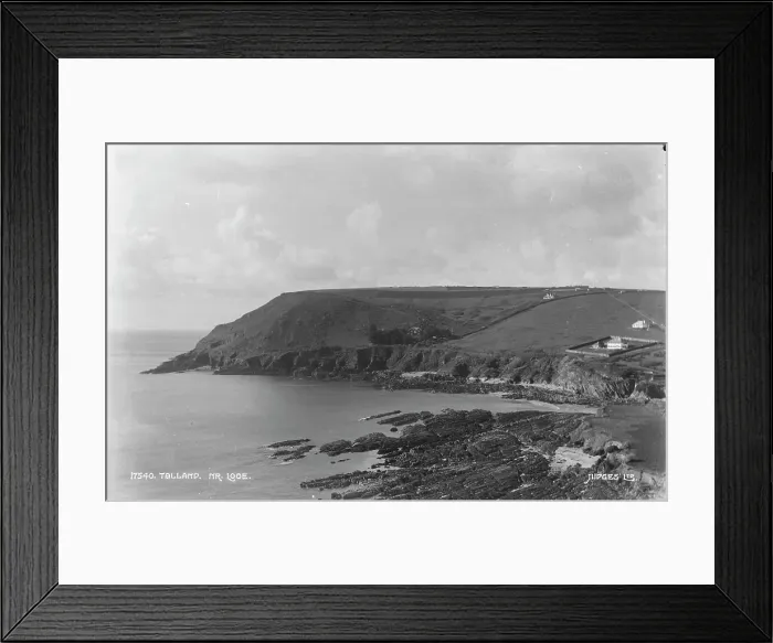 Framed Print : Scenic View of Talland Bay Framed Print : Scenic View of Talland Bay