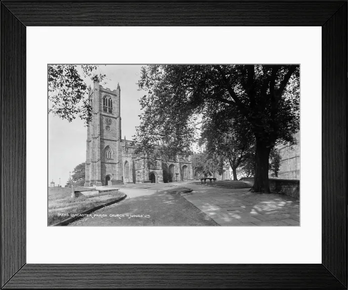 Framed Print : Lancaster Parish Church Framed Print : Lancaster Parish Church