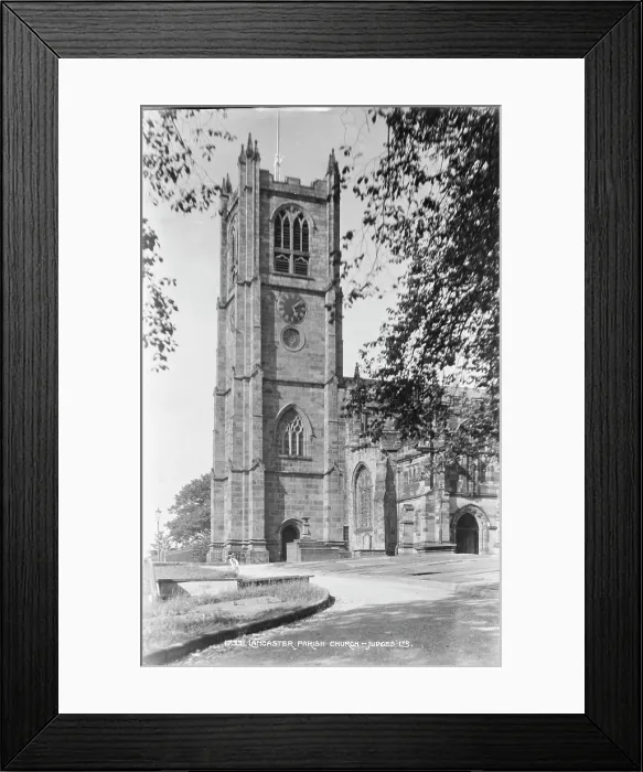 Framed Print : Lancaster Parish Church Framed Print : Lancaster Parish Church