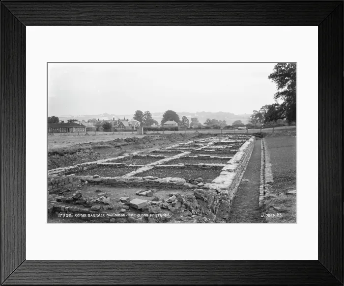 Framed Print : Roman Barrack Buildings at Caerleon Fortress Framed Print : Roman Barrack Buildings at Caerleon Fortress