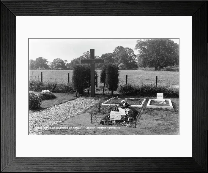 Framed Print : Grave of Lawrence of Arabia Framed Print : Grave of Lawrence of Arabia