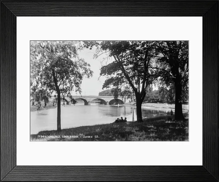 Framed Print : Eden Bridge, Carlisle Framed Print : Eden Bridge, Carlisle