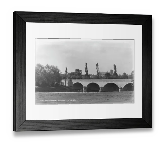 Framed Print : Eden Bridge, Carlisle Framed Print : Eden Bridge, Carlisle