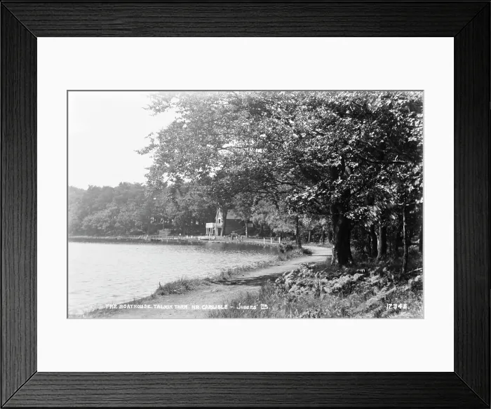 Framed Print : The Boathouse at Talkin Tarn Framed Print : The Boathouse at Talkin Tarn