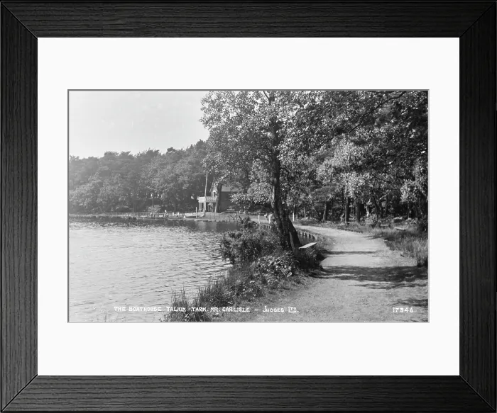 Framed Print : The Boathouse at Talkin Tarn Framed Print : The Boathouse at Talkin Tarn