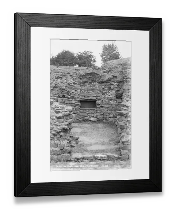 Framed Print : The Niche, Caerleon Amphitheatre Framed Print : The Niche, Caerleon Amphitheatre