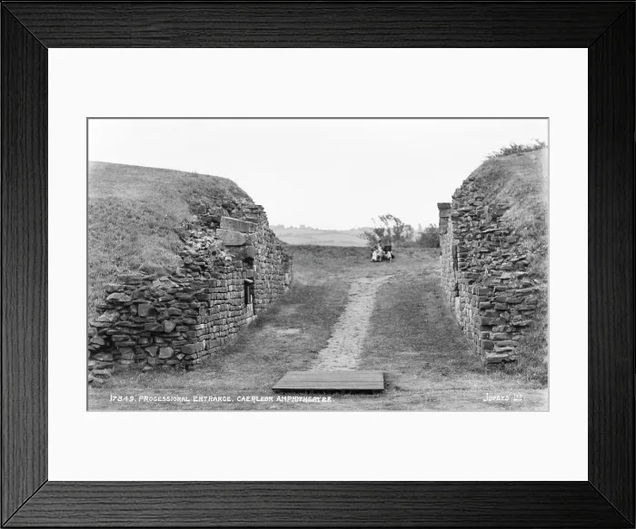Framed Print : Processional Entrance, Caerleon Amphitheatre Framed Print : Processional Entrance, Caerleon Amphitheatre