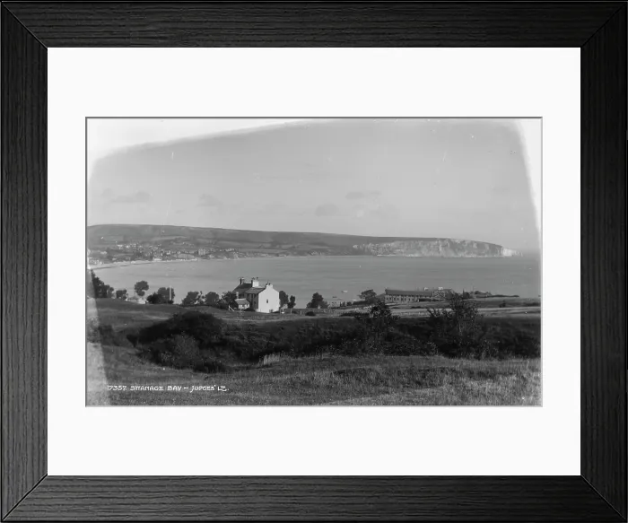 Framed Print : Scenic View of Swanage Bay Framed Print : Scenic View of Swanage Bay